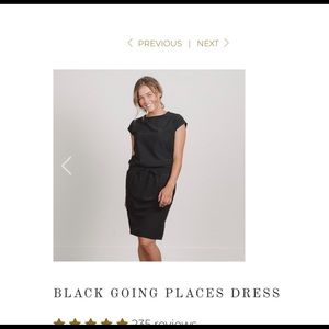 Albion going places black dress